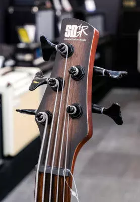 Ibanez - SR Standard 5-String Electric Bass - Black Stained Burst 2